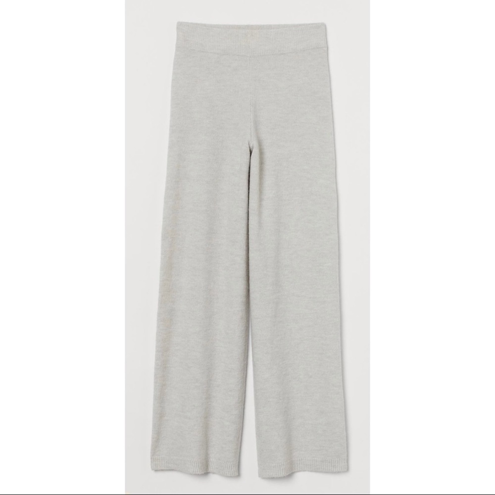 H&M Knit pants beige NWT Medium